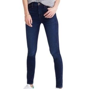 MADEWELL High Riser Skinny Jean Style B7131 size 27.